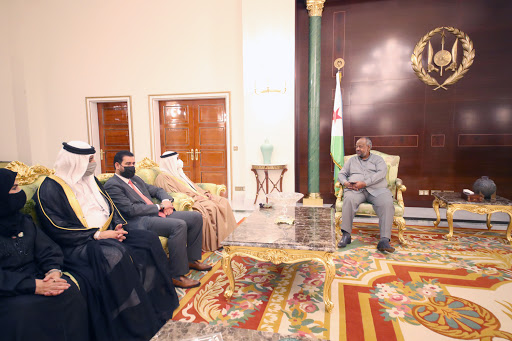  Le Président de la République reçoit le Président du Parlement Arabe.