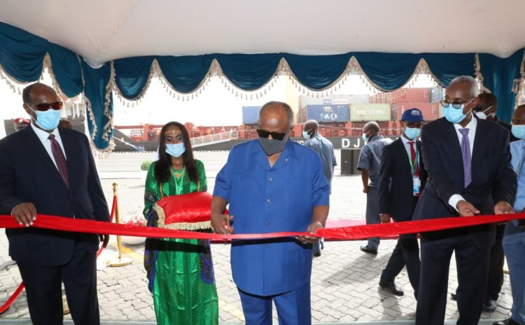  L’inauguration du 1er navire porte-conteneurs de Djibouti Shiping Compagny (DSC)